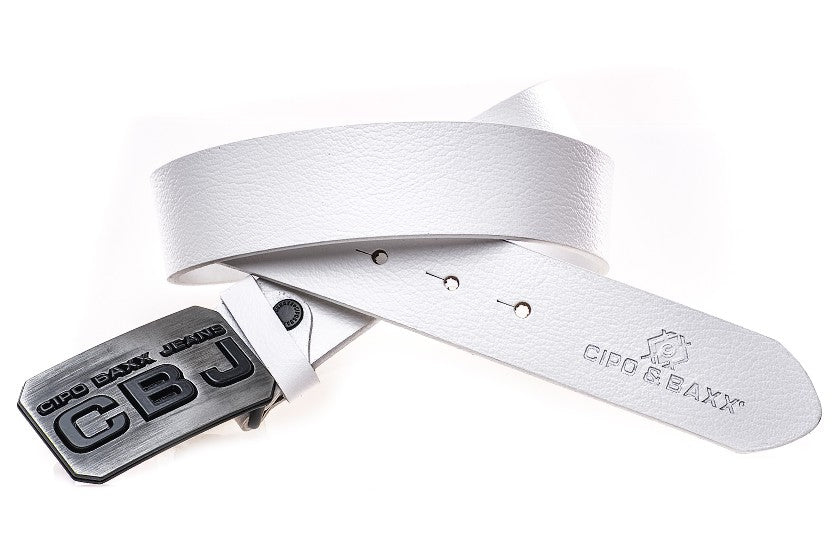 CG124 Herren Ledergürtel – CBJ Buckle Design