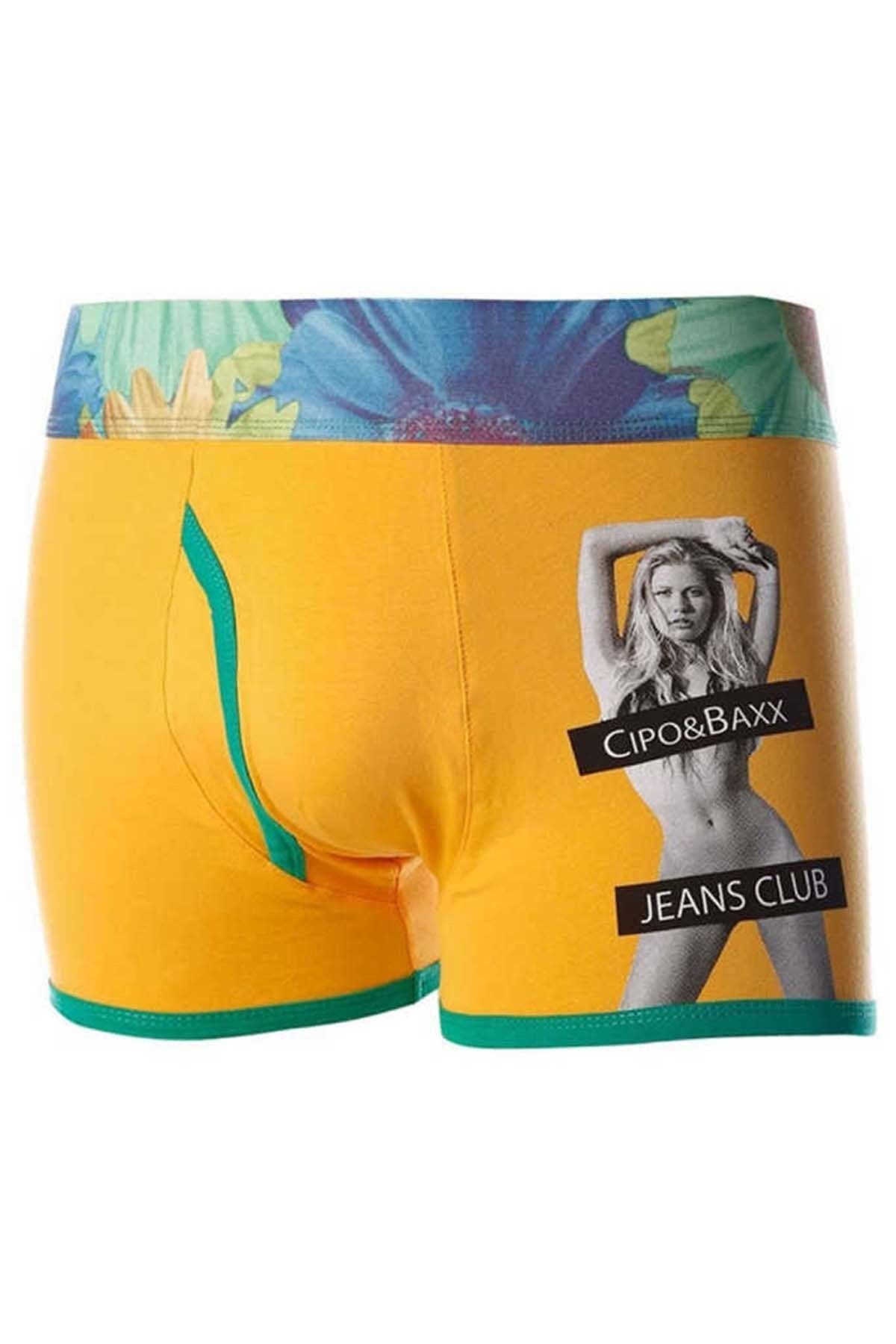 C44902 VERT - BOXER POUR HOMMES