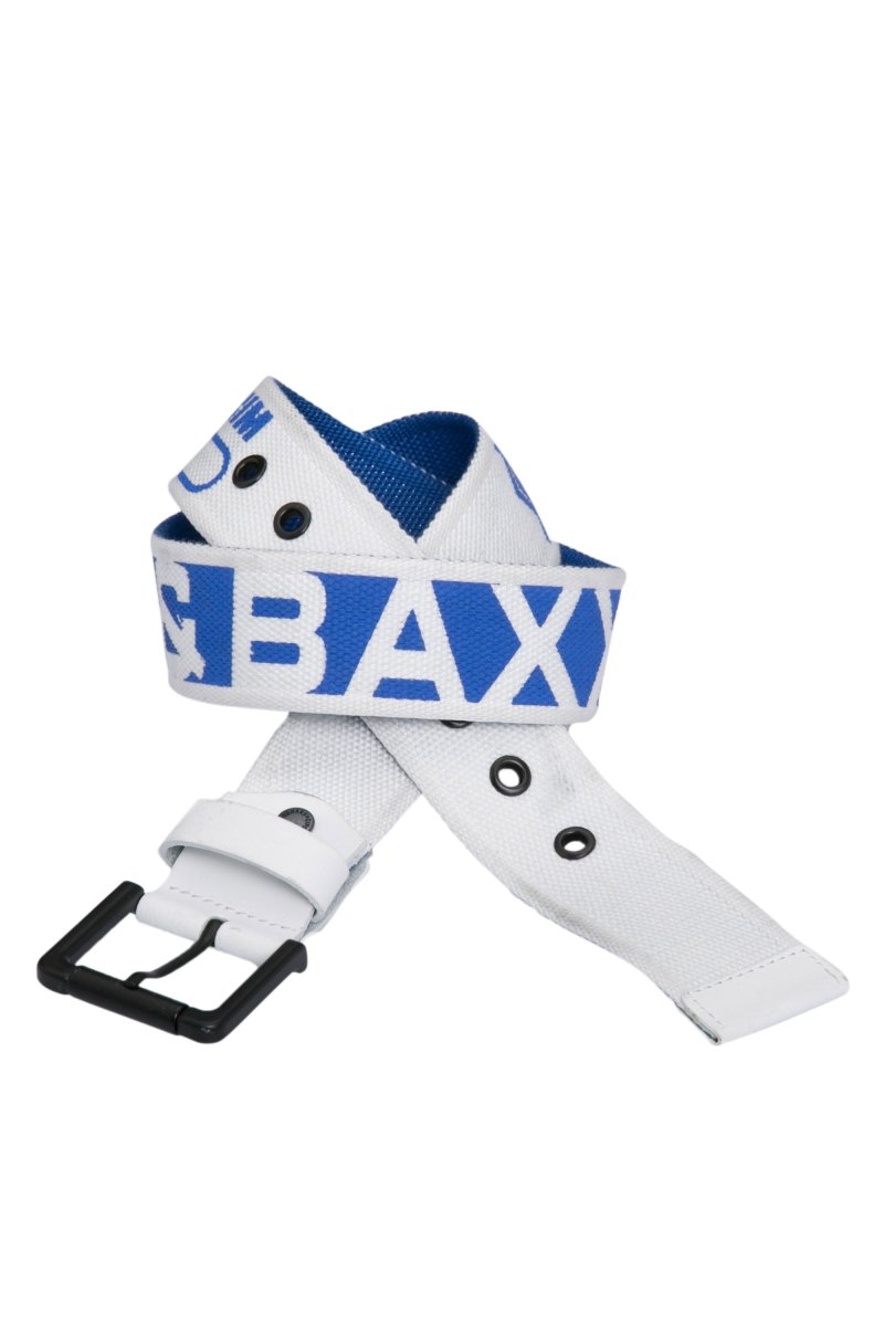 Cintura di tessuto C-2133 Cintura in tessuto Cintura casual con scritte di grande marca