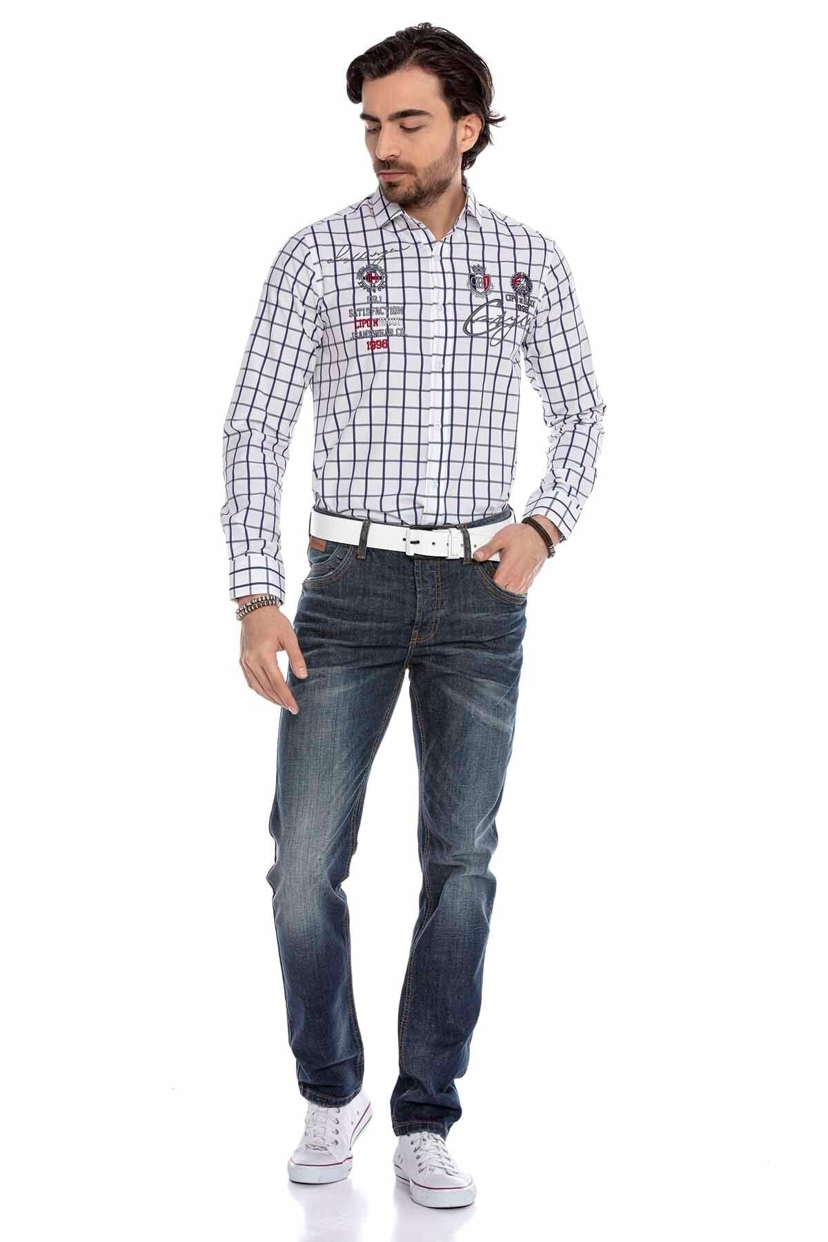CD186A Jeans Straight Fit para hombre