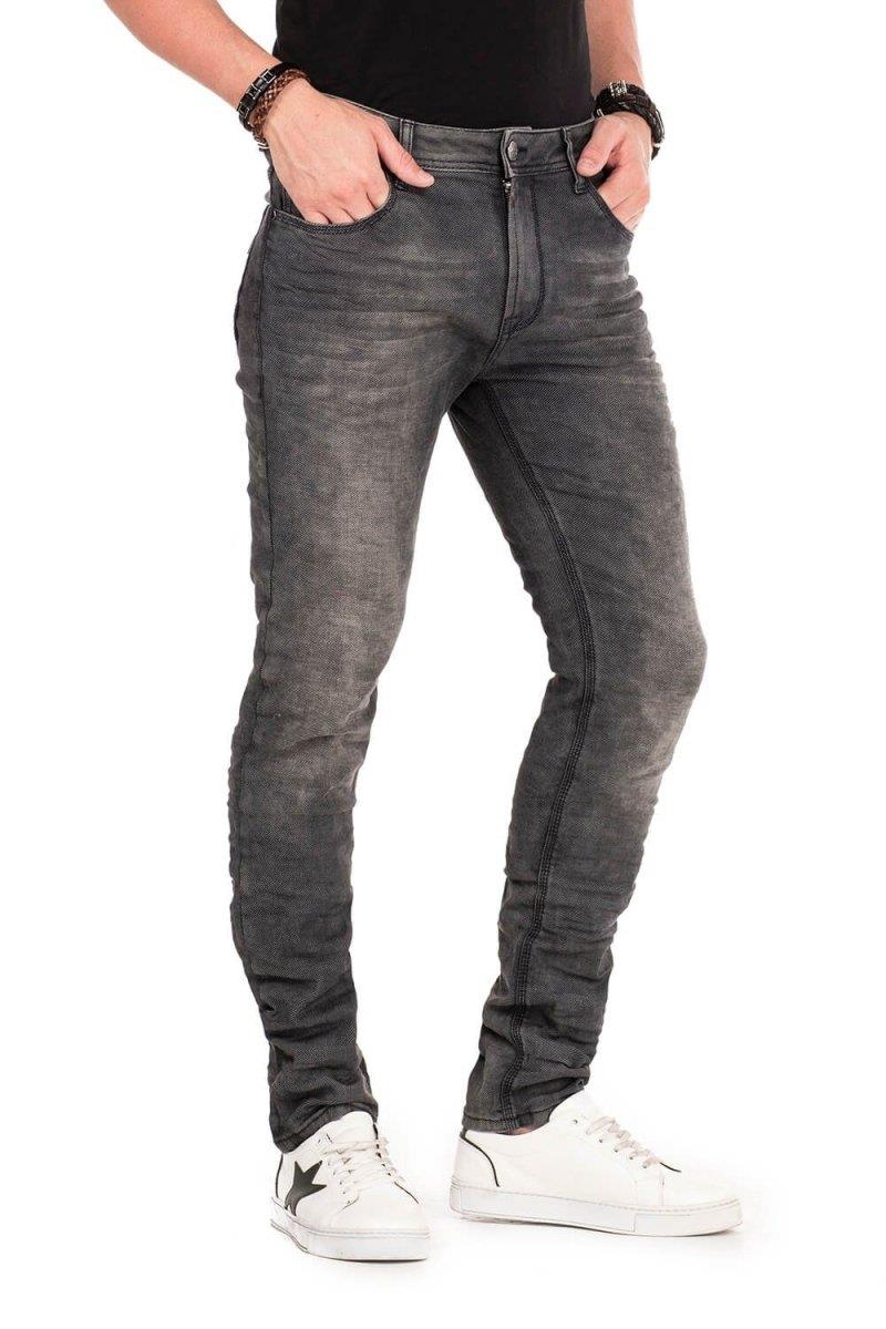 CD374 Herren Röhrenjeans im Slim-Fit Schnitt