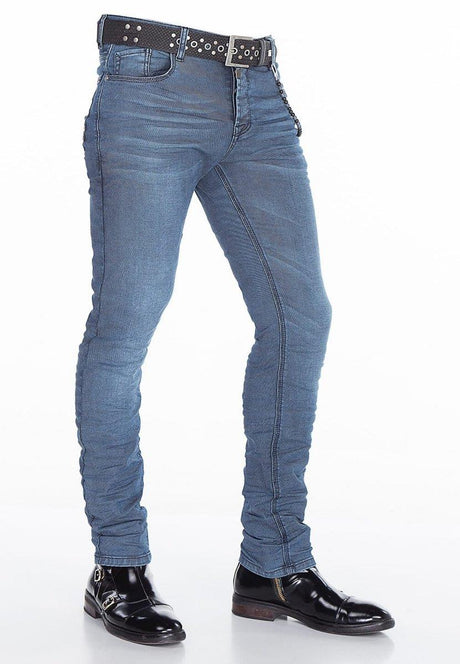 CD374 Skinny Men's Jeans in a Slim-Fit Cut