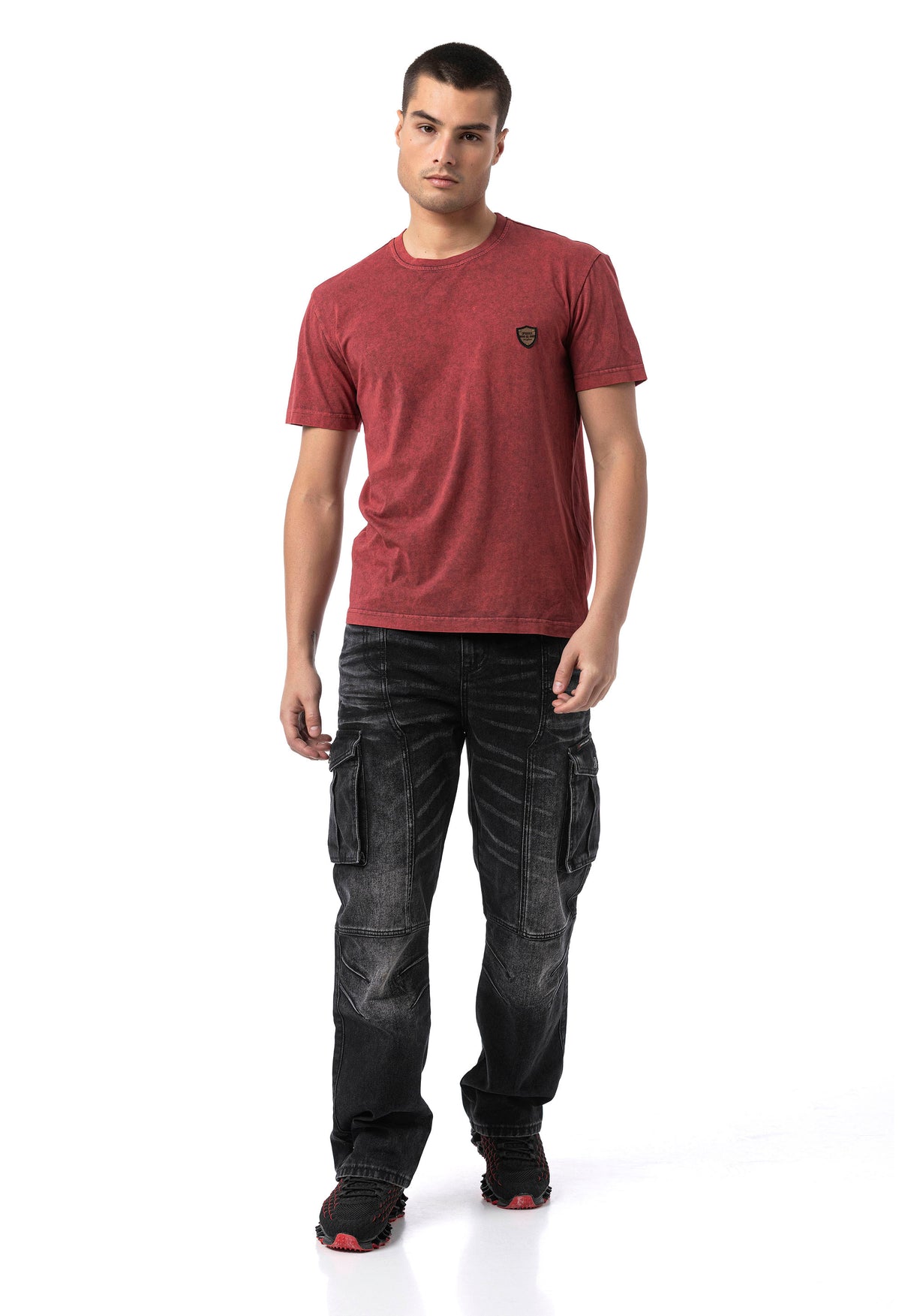 CD897 Herren Jeans – Over Size, Loose Fit, Dirty Wash