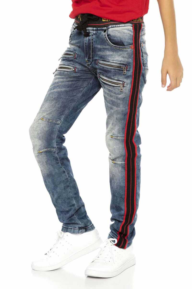 CDK106 Blue Jungen Jeans Fit regolare