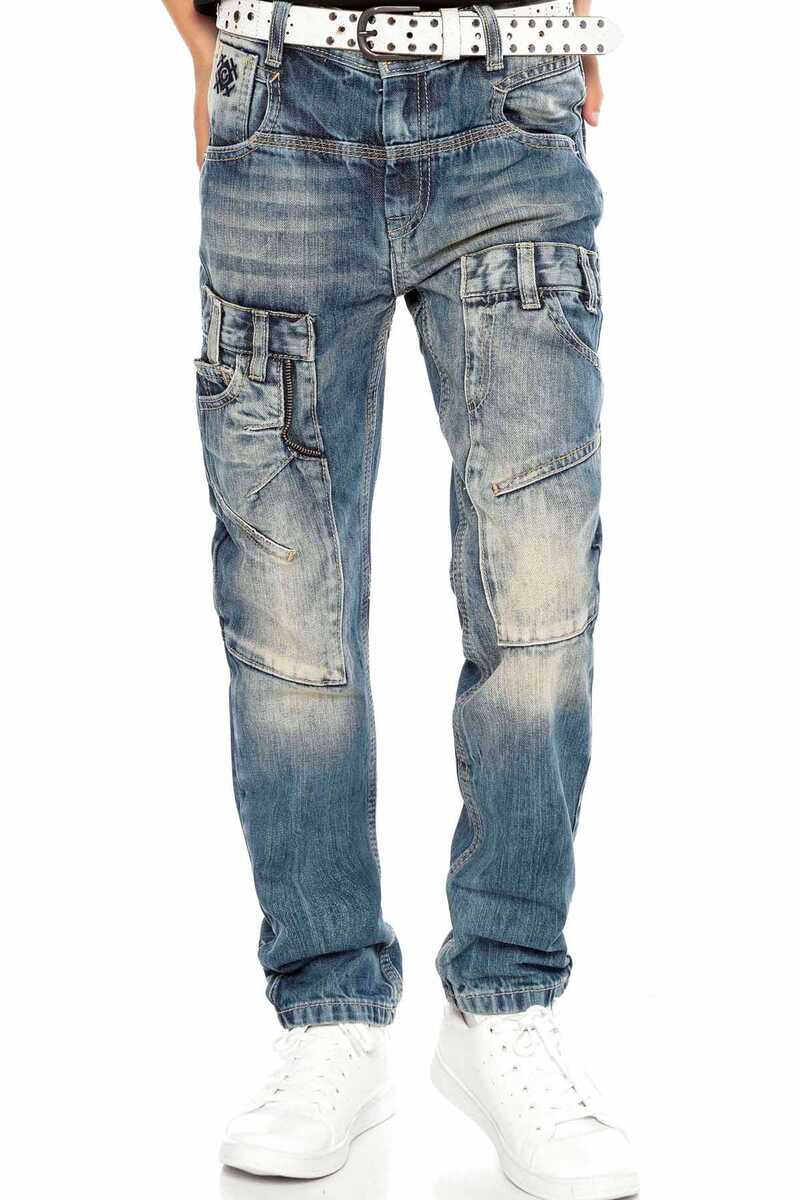 CDK114 Blue Jungen Jeans Fit regolare