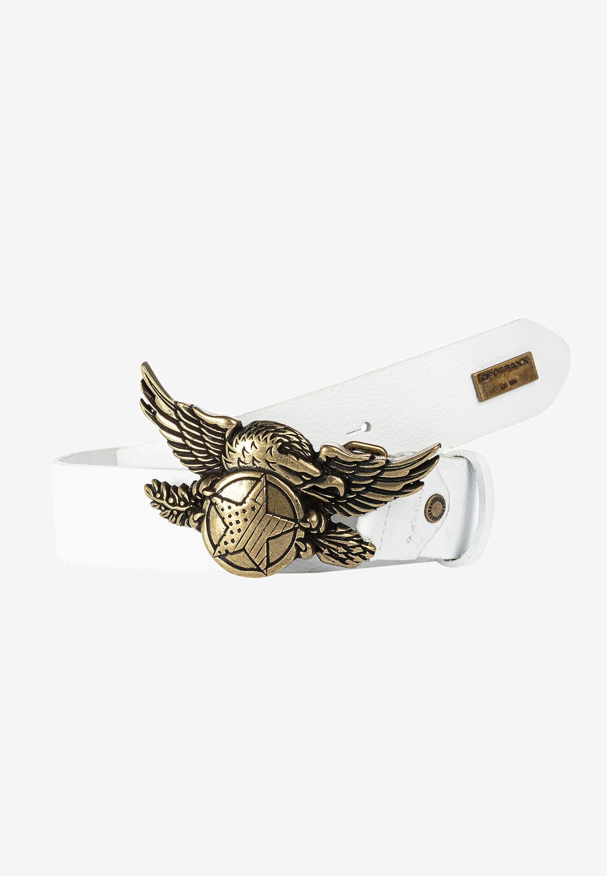 CG169 Cintura in pelle maschile con fibbia di metallo