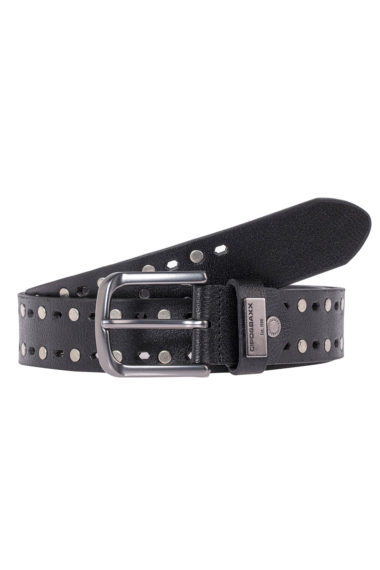 CG180 Ceinture en cuir pour hommes avec rivets cools