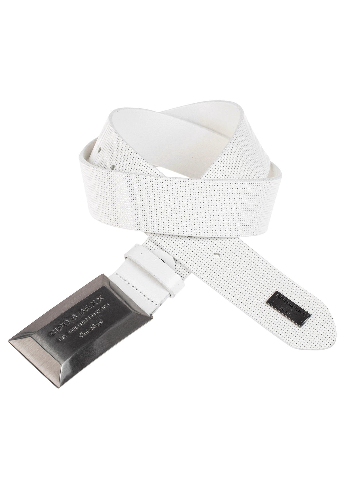 CG195 Ceinture homme motif boucle robuste