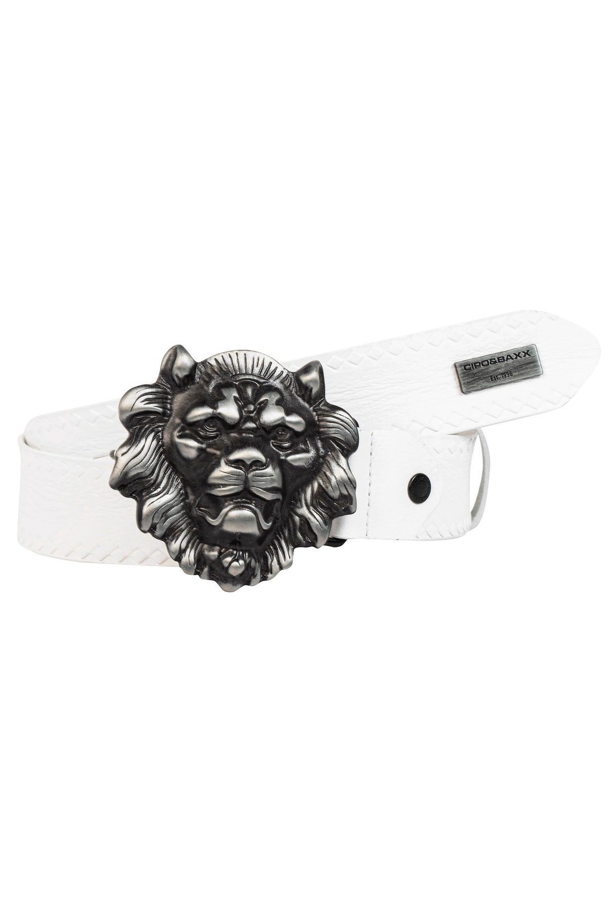 CG196 Ceinture homme avec boucle voyante-tête de lion