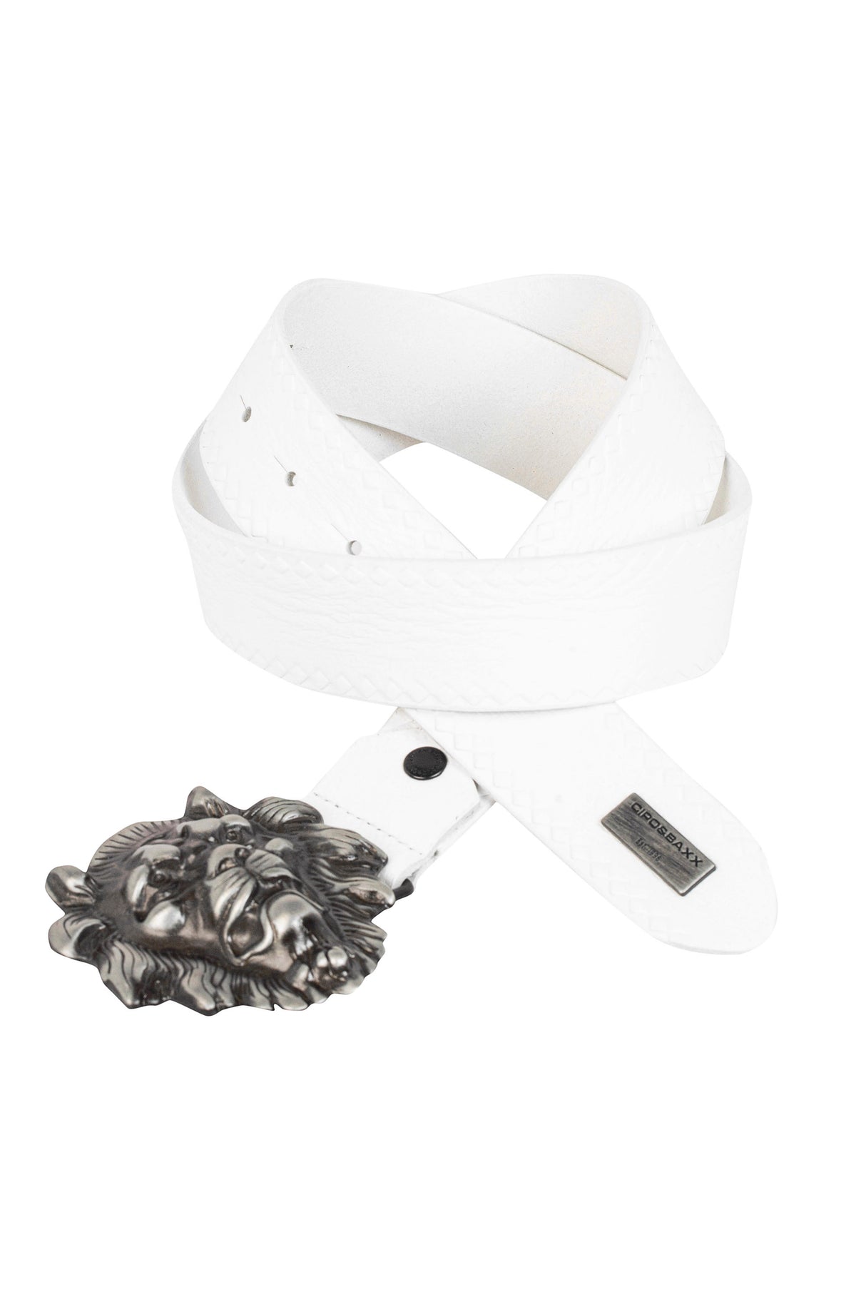 CG196 Ceinture homme avec boucle voyante-tête de lion