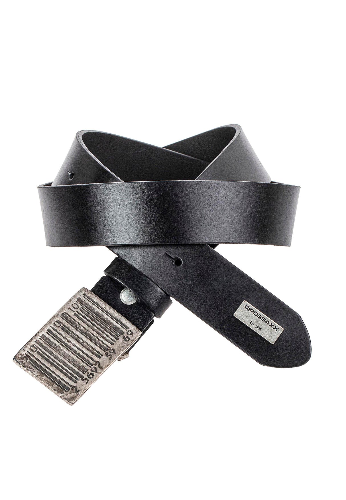 CG201 Ceinture homme avec boucle code-barres
