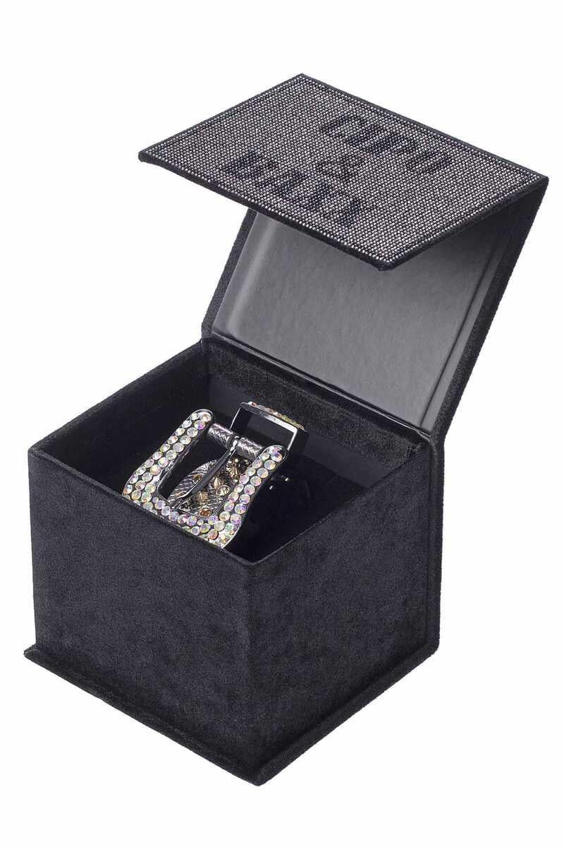 CG208 men belt with premium silver