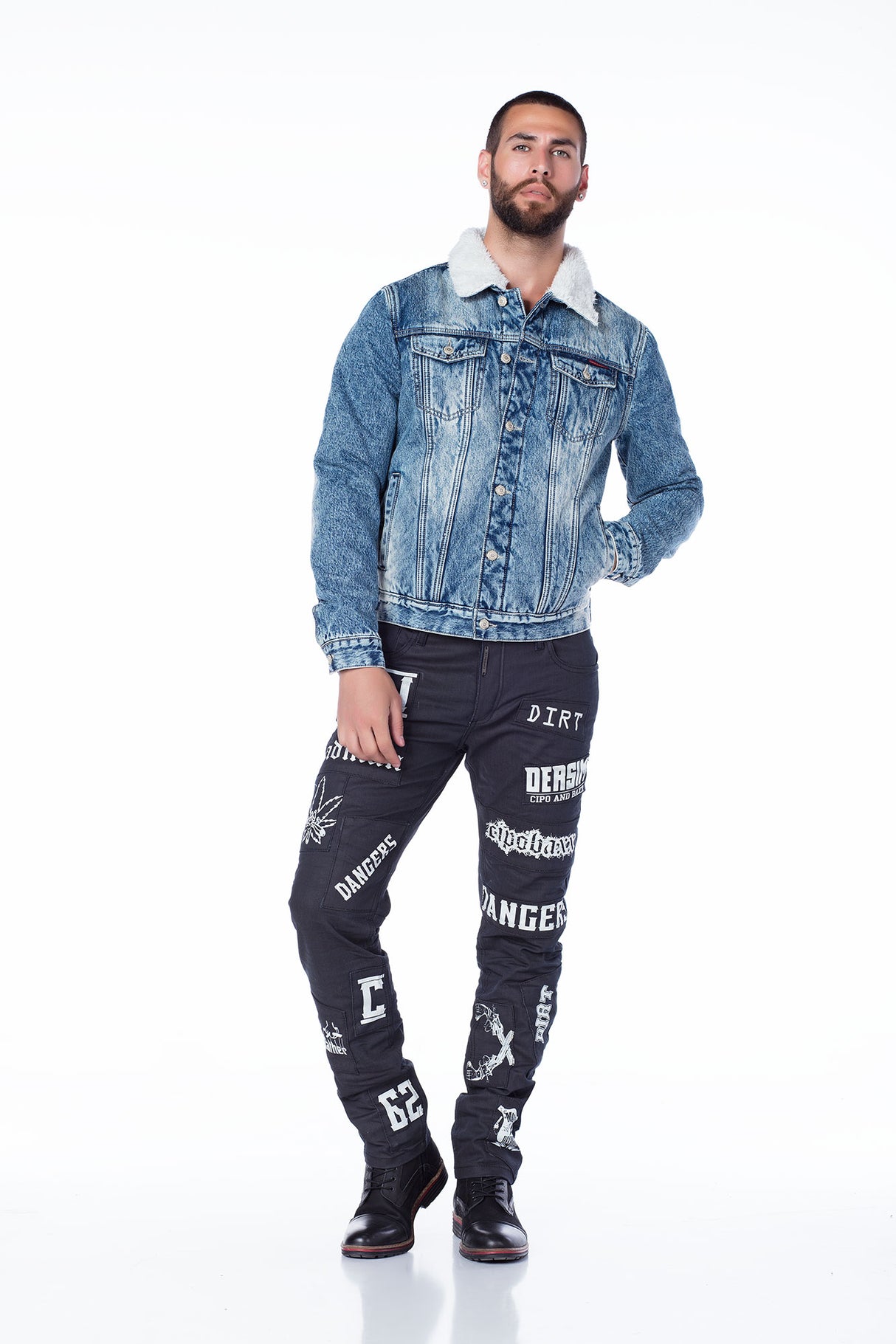 CJ136 Chaqueta de hombres