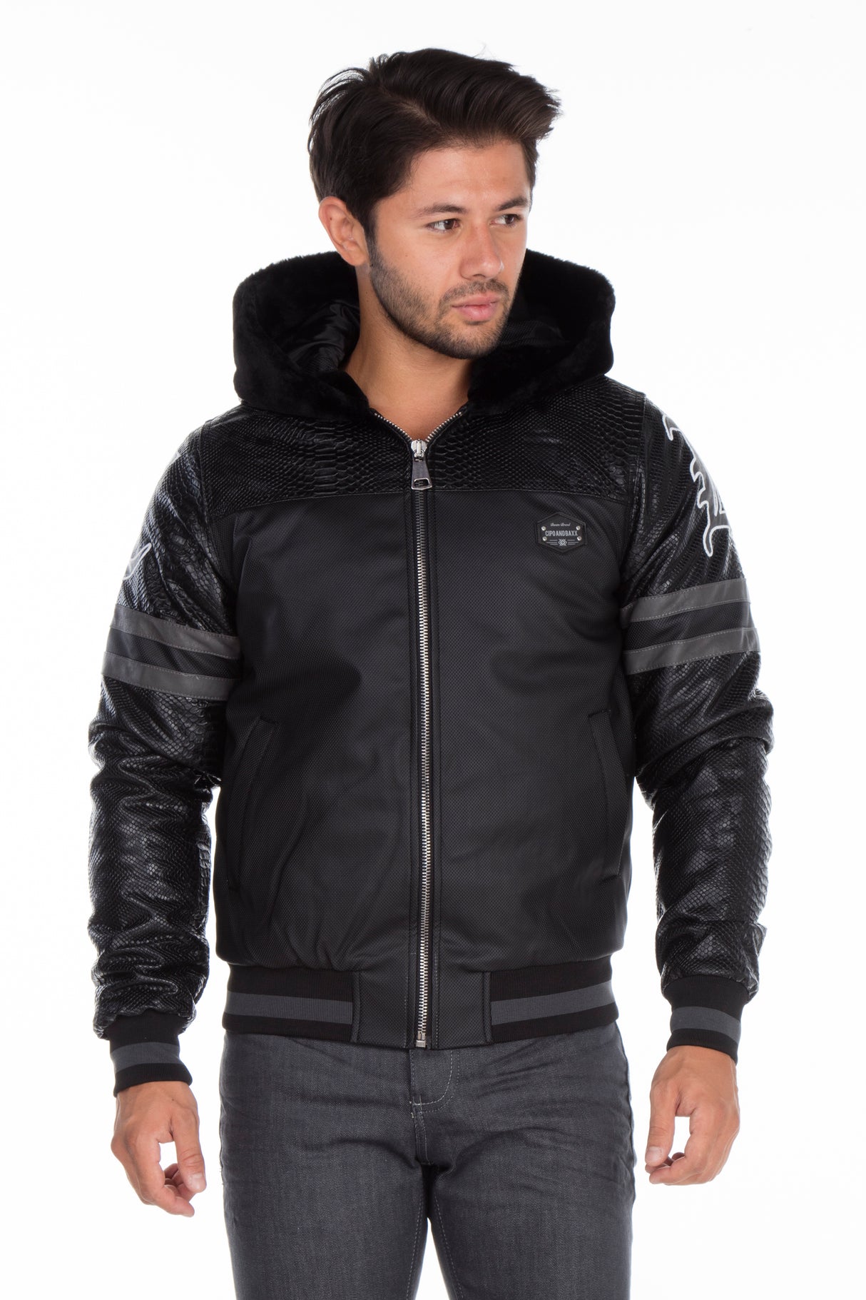 CJ177 Black Herren Jacke