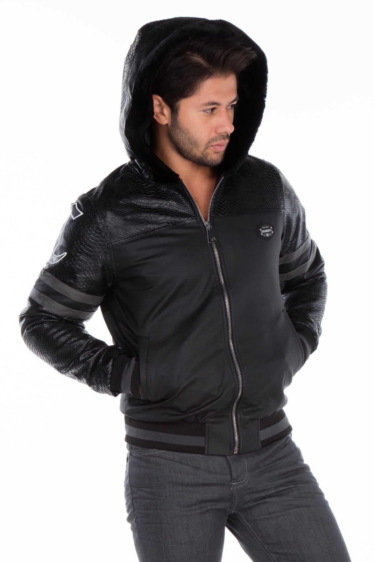 CJ177 Black Herren Jacke