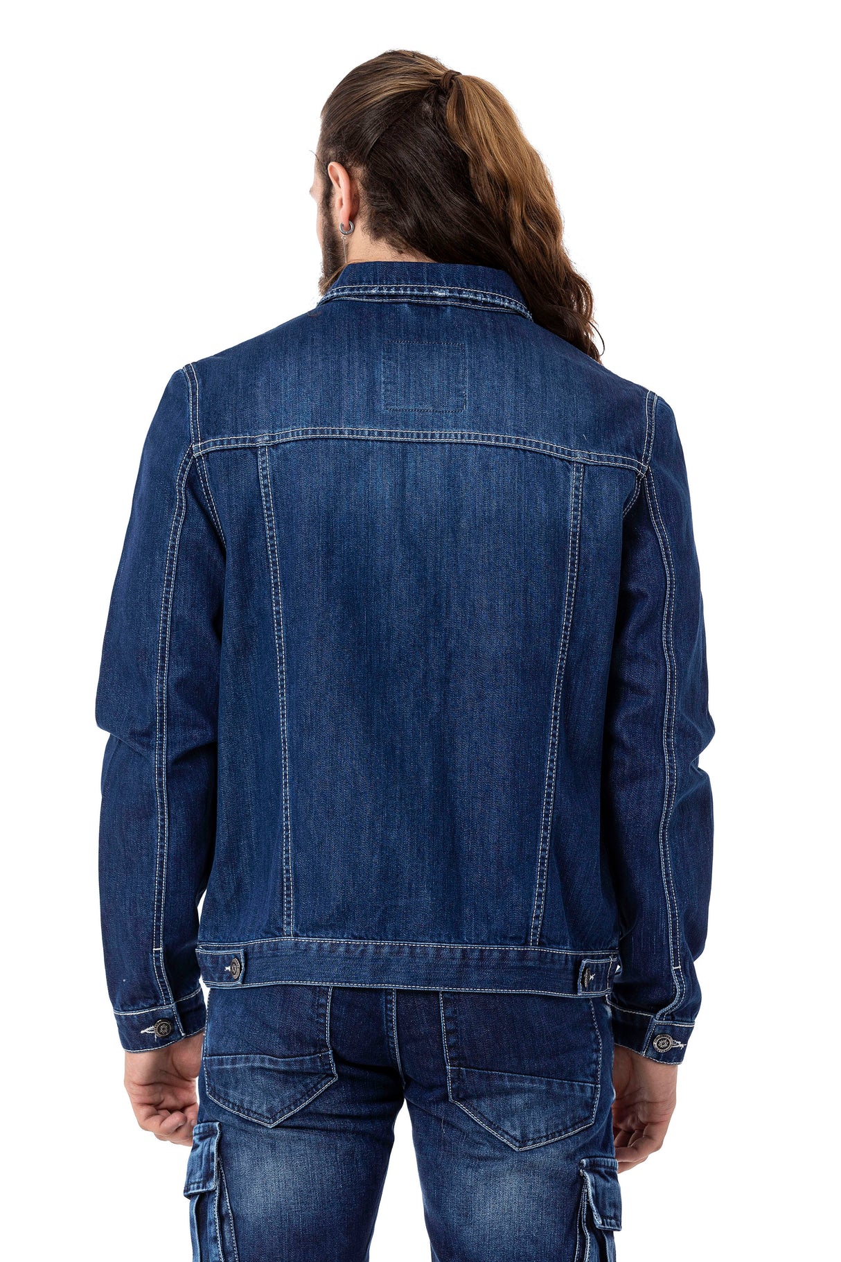 CJ289 kurtka męska jeansowa