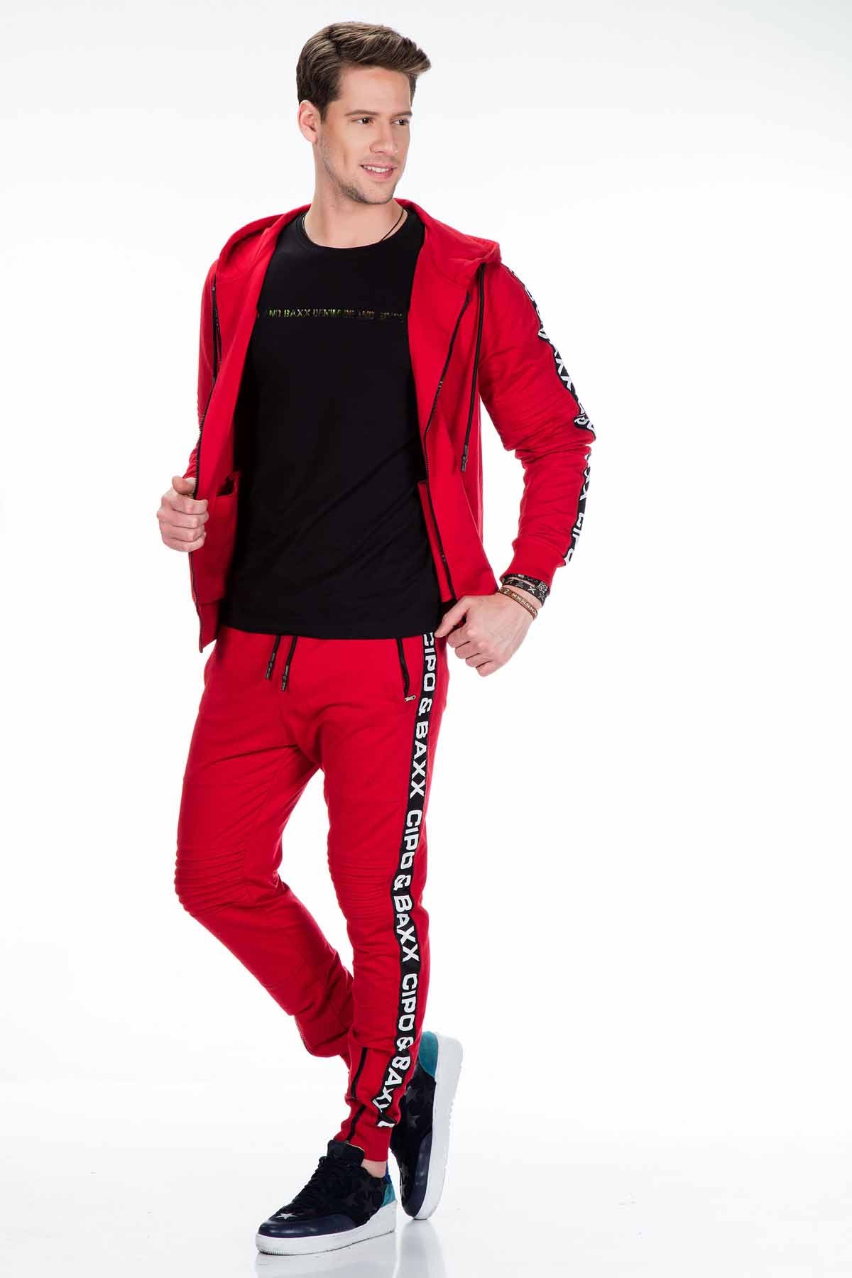 CL292 men's sweat jacket in a classic sports look