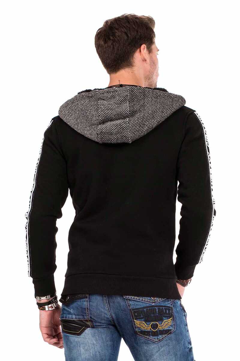 CL311 Herren Kapuzensweatshirt mit weichem Teddyplüsch