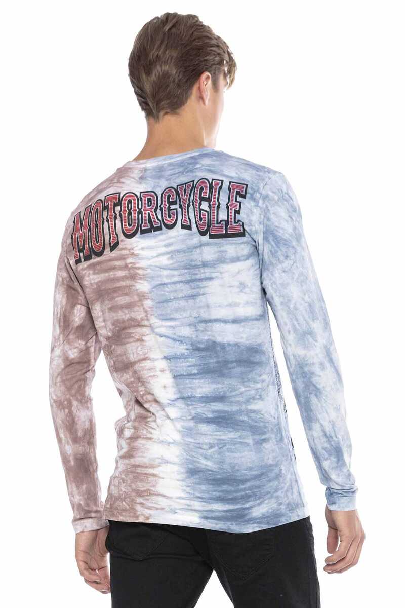 CL410 Herren Langarmshirt im coolen Farbverlauf