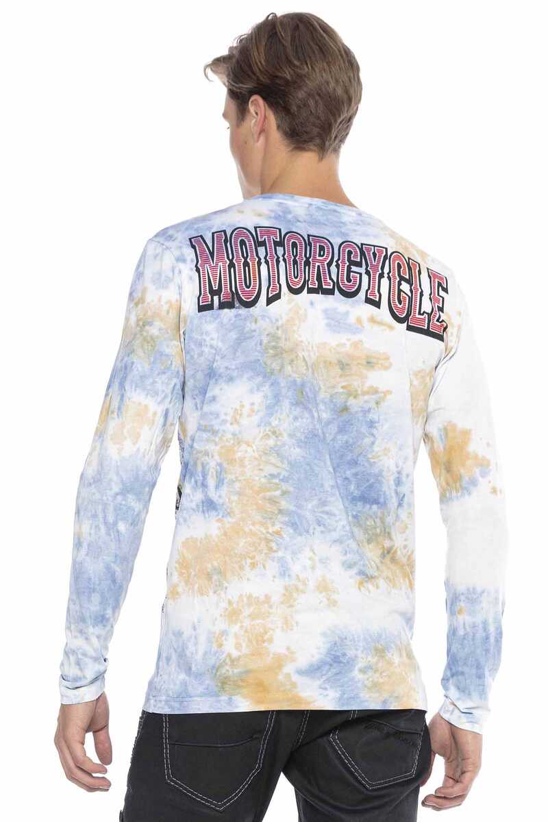 CL410 Herren Langarmshirt im coolen Farbverlauf