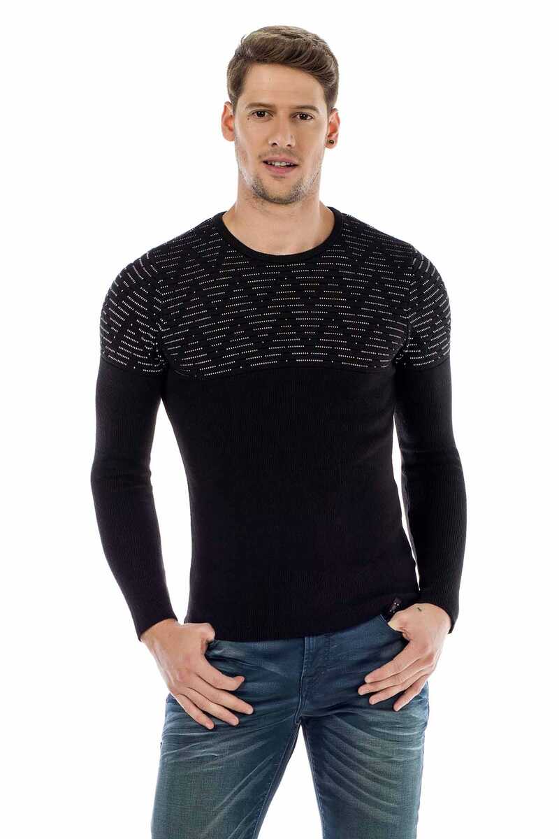CP170 Black Herren Pullover