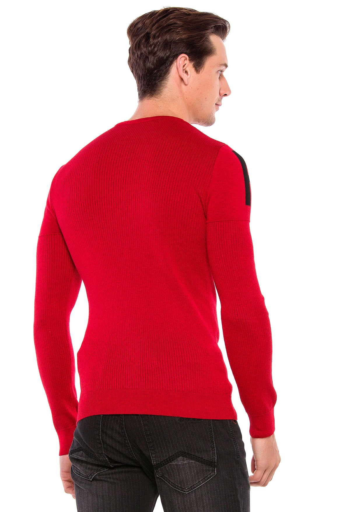 CP202 sweter męski z napisem