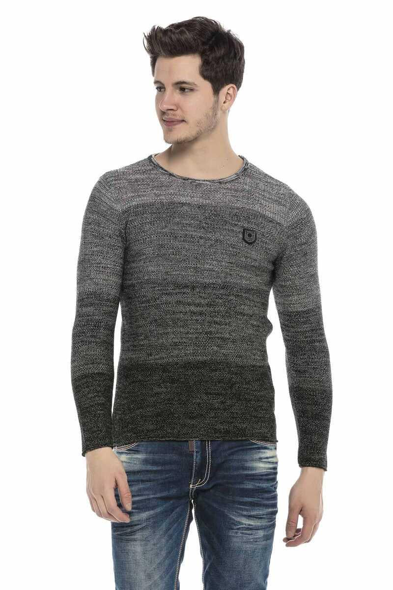 CP205 sweter męski klasyczny