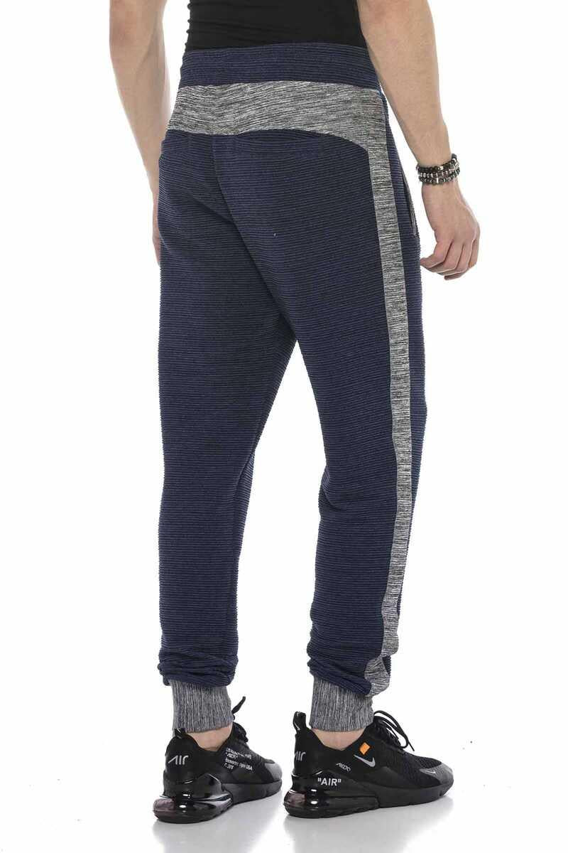 CR120 Men Pantalon de jogging avec des bandes latérales à la mode