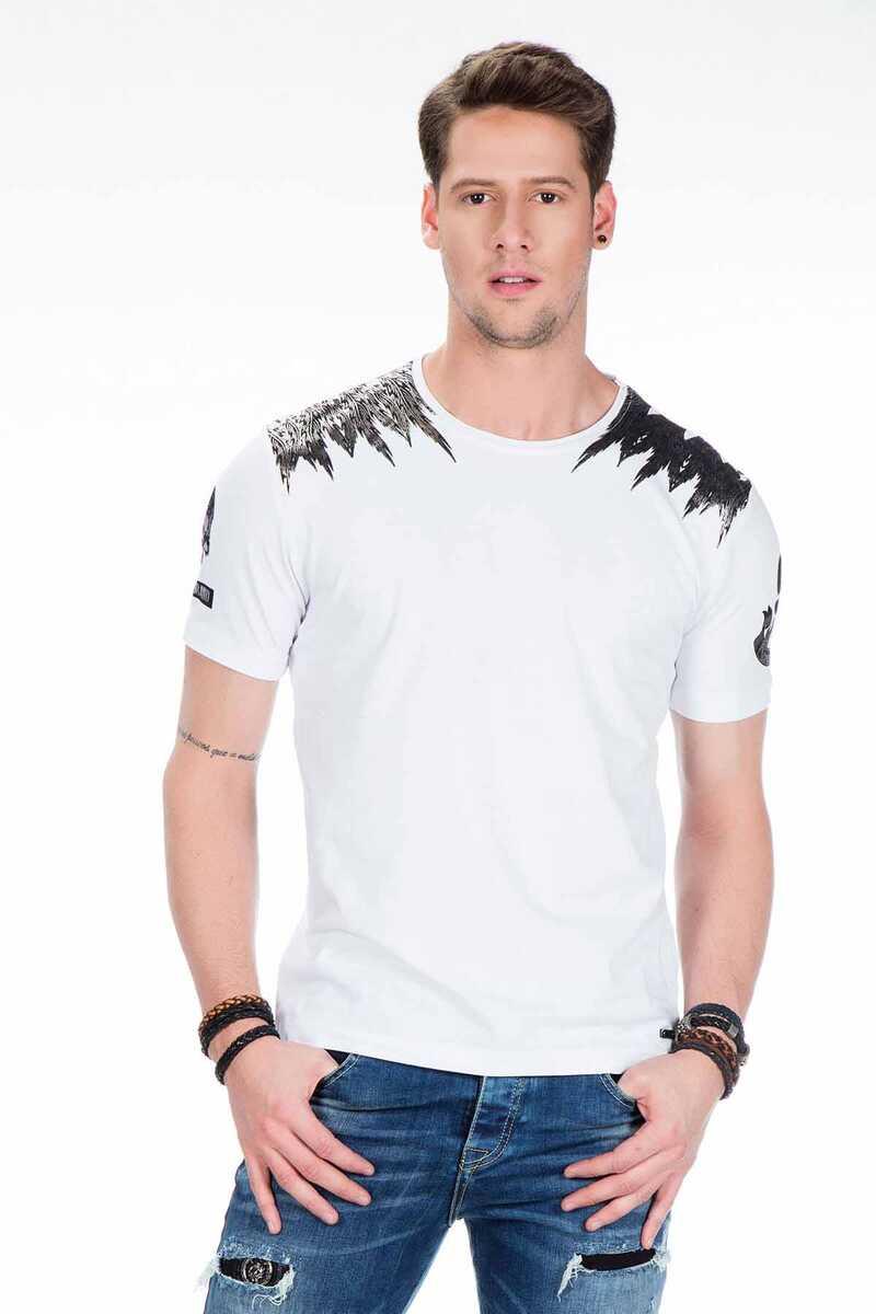 CT409 Herren T-Shirt mit Allover Print