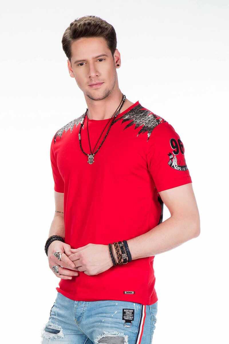 CT409 Herren T-Shirt mit Allover Print