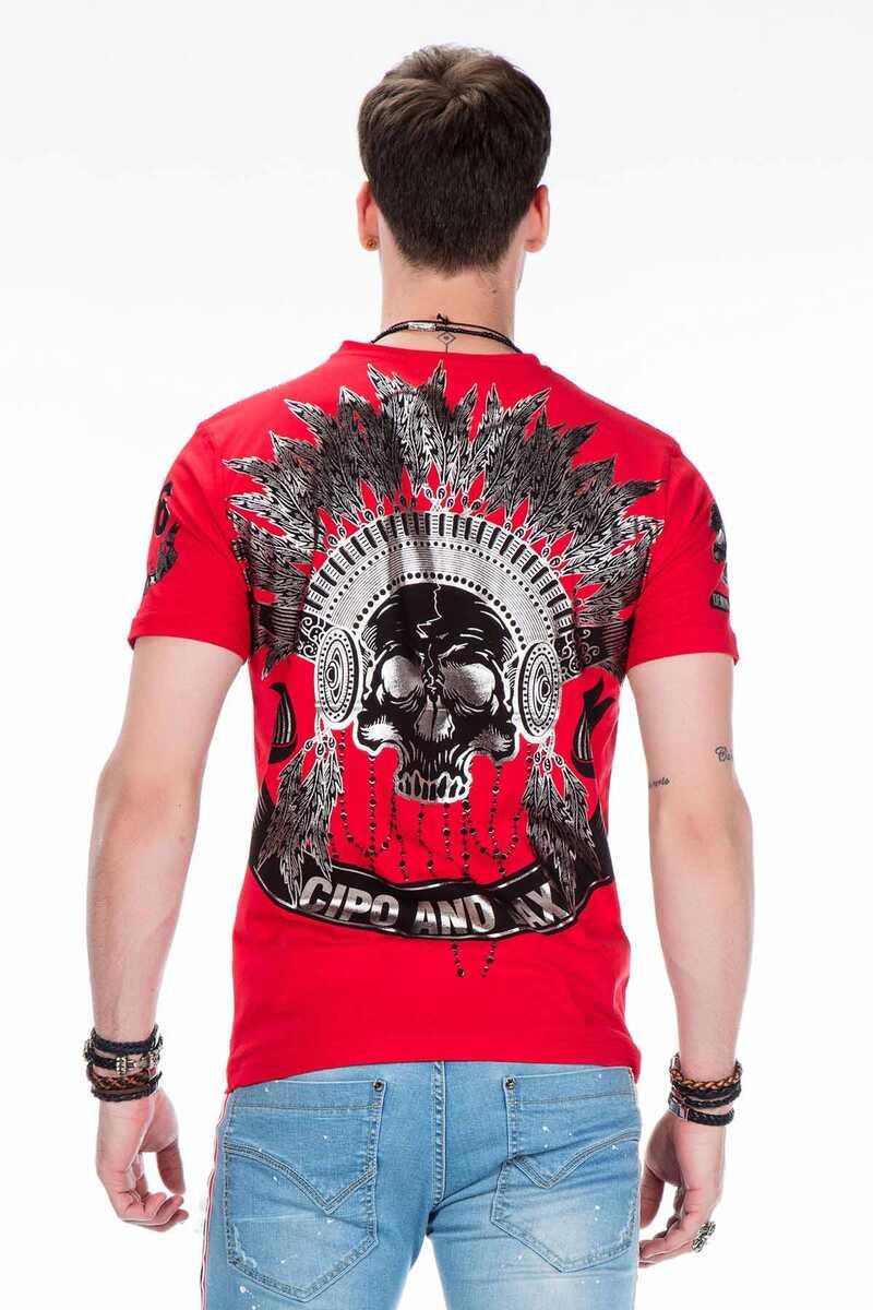 CT409 Herren T-Shirt mit Allover Print