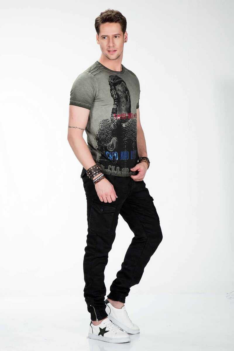 Camiseta para hombres CT412 con estampado en todo