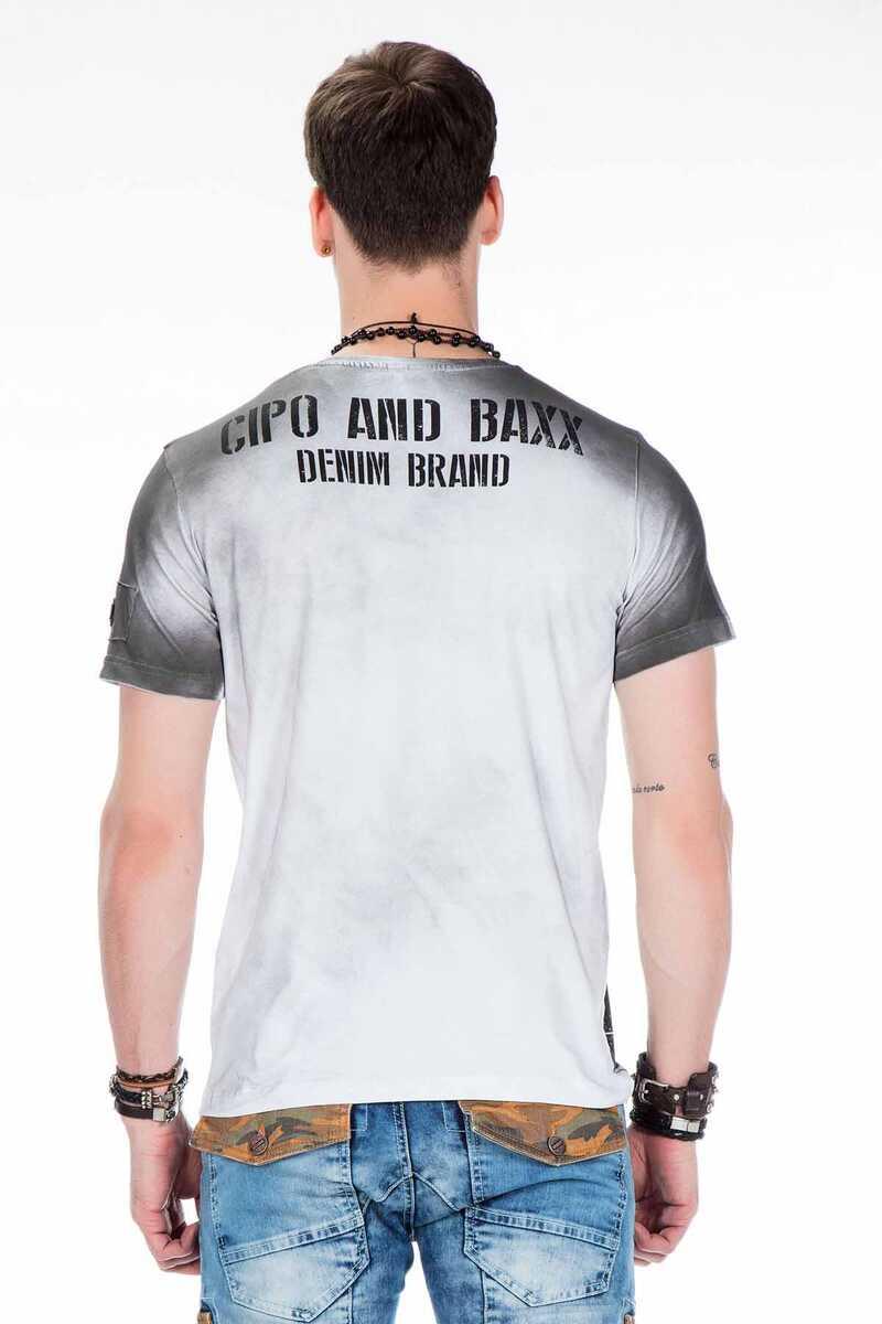 Camiseta para hombres CT412 con estampado en todo