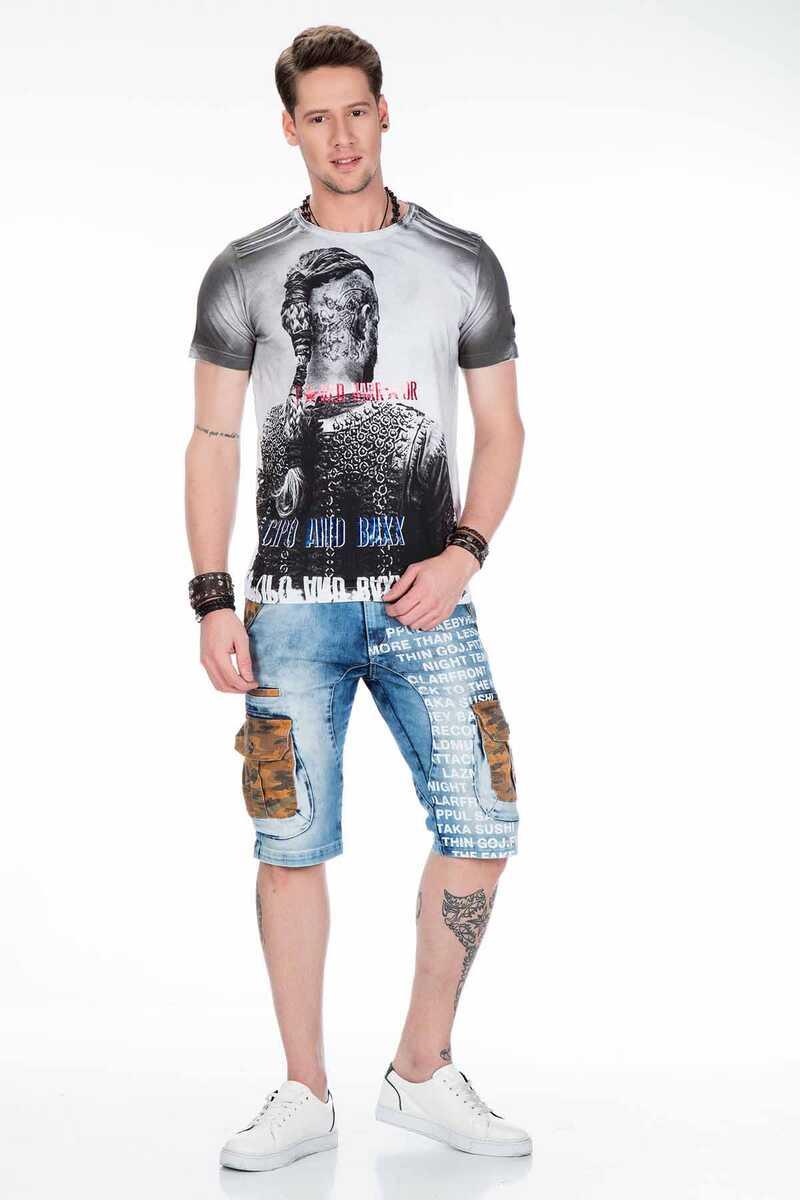 Camiseta para hombres CT412 con estampado en todo