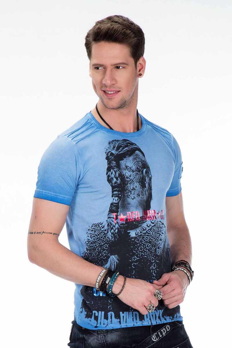 Camiseta para hombres CT412 con estampado en todo