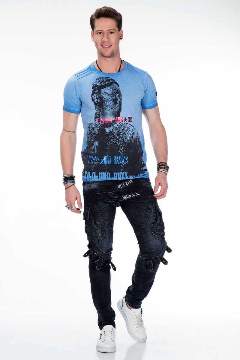 Camiseta para hombres CT412 con estampado en todo