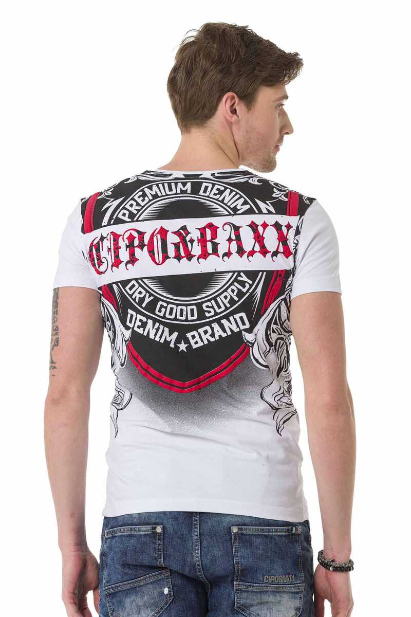 CT690 Heren T-shirt met coole Prints