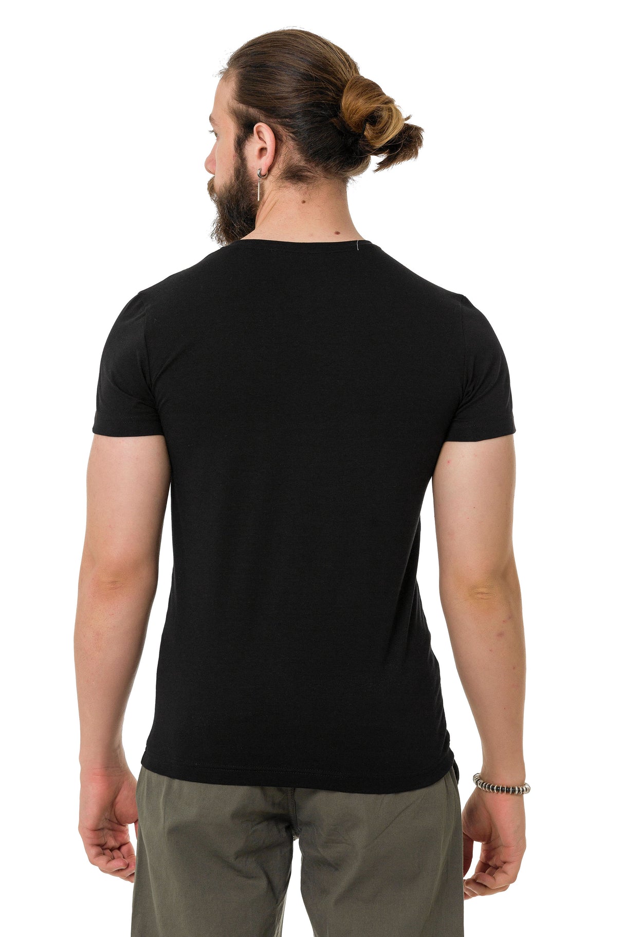 CT718 T-shirt homme avec impression panthère