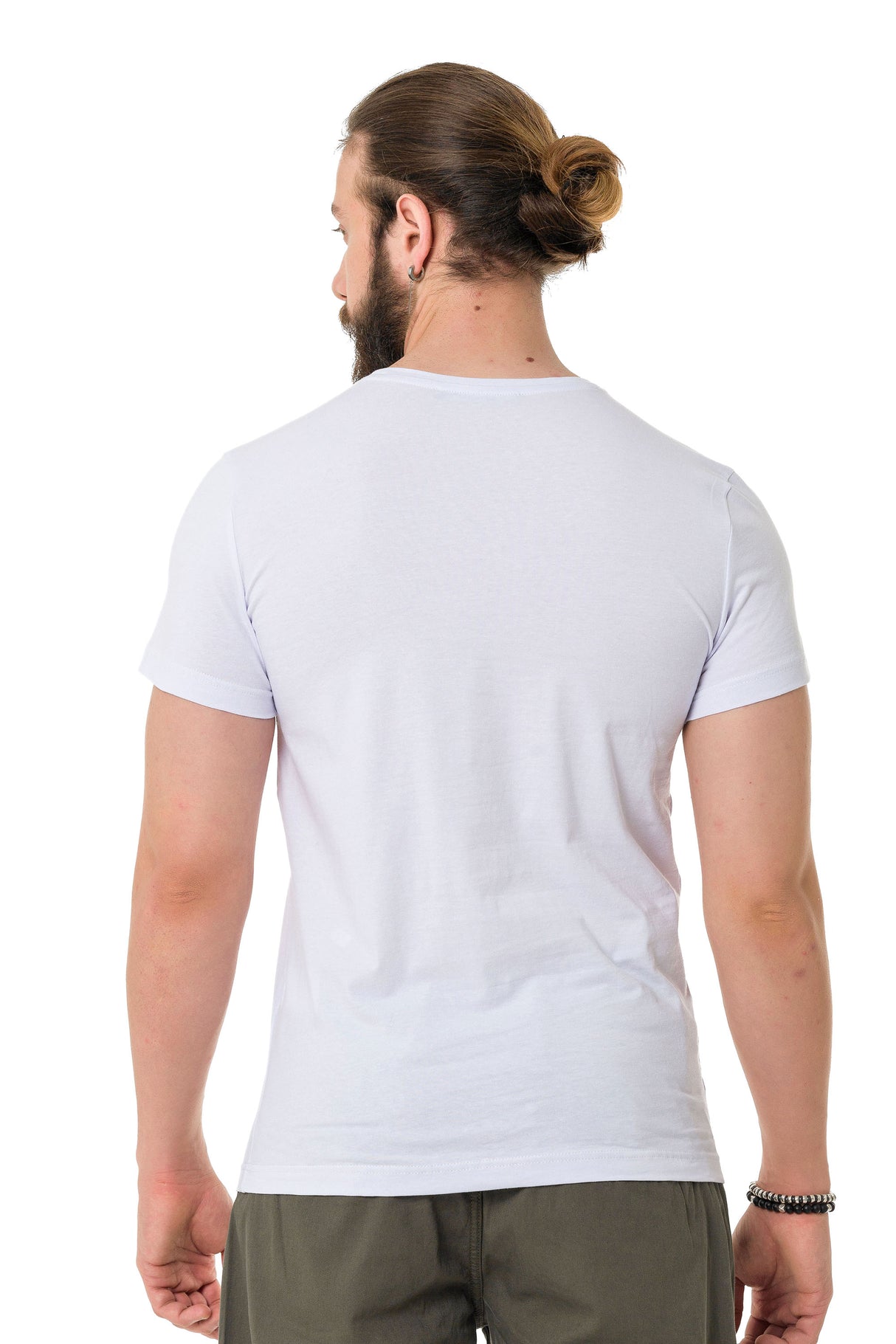 CT718 T-shirt homme avec impression panthère