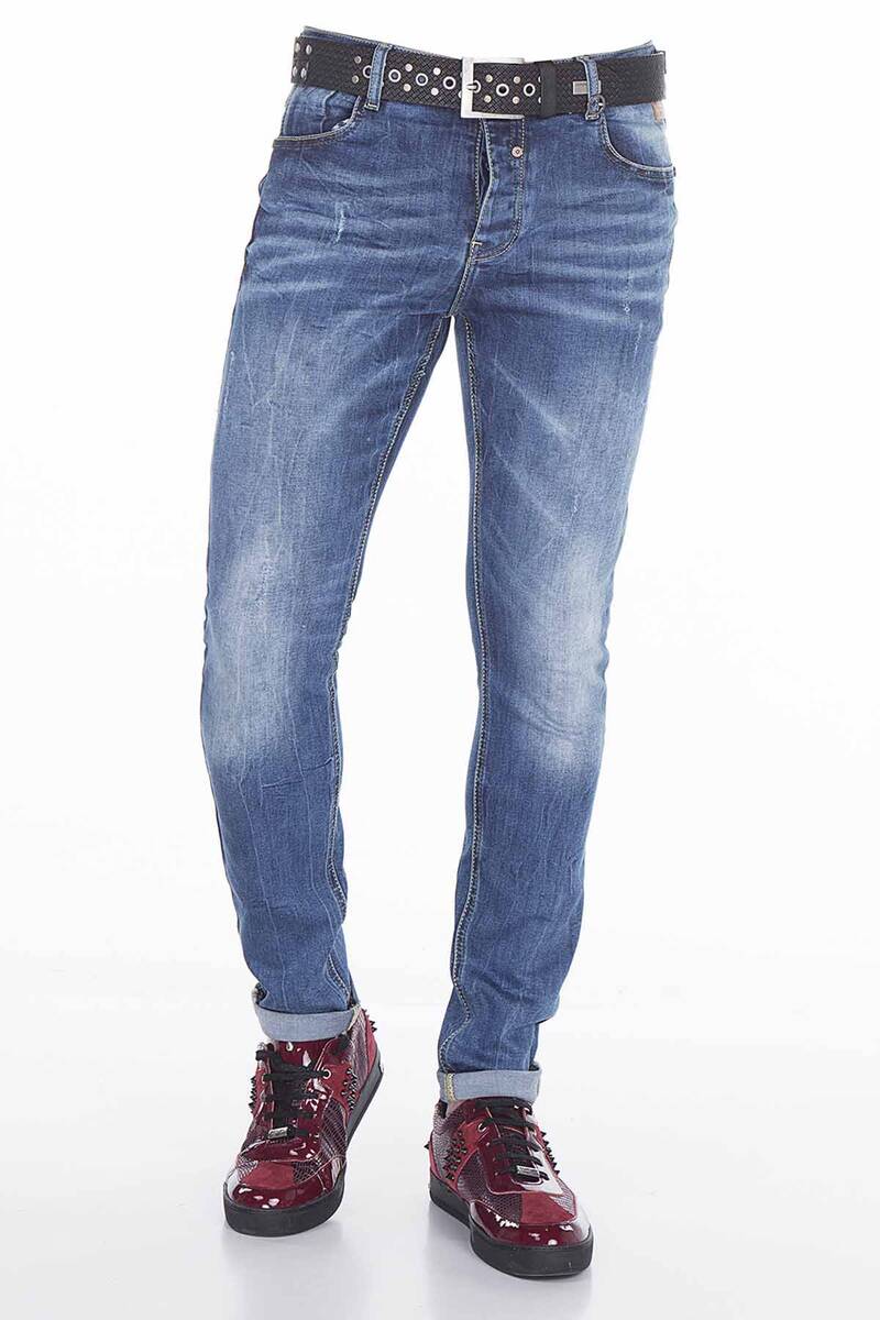 CD402 BLUE HERREN JEANS