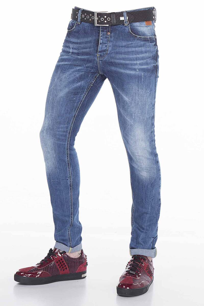 CD402 BLUE HERREN JEANS
