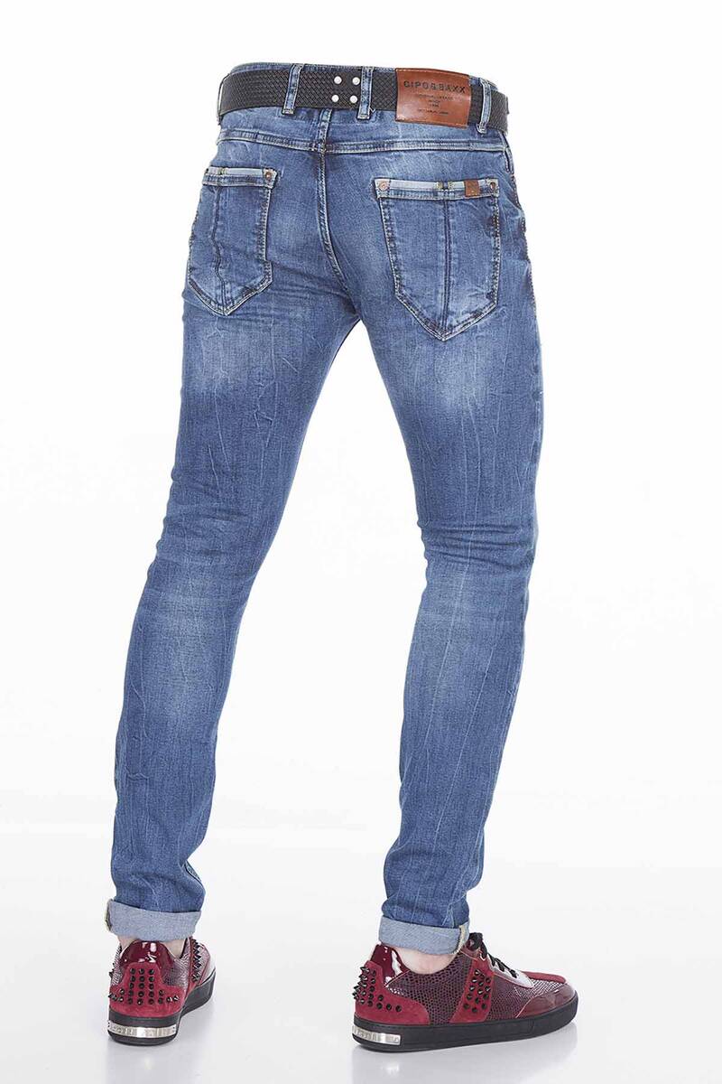 CD402 BLUE HERREN JEANS
