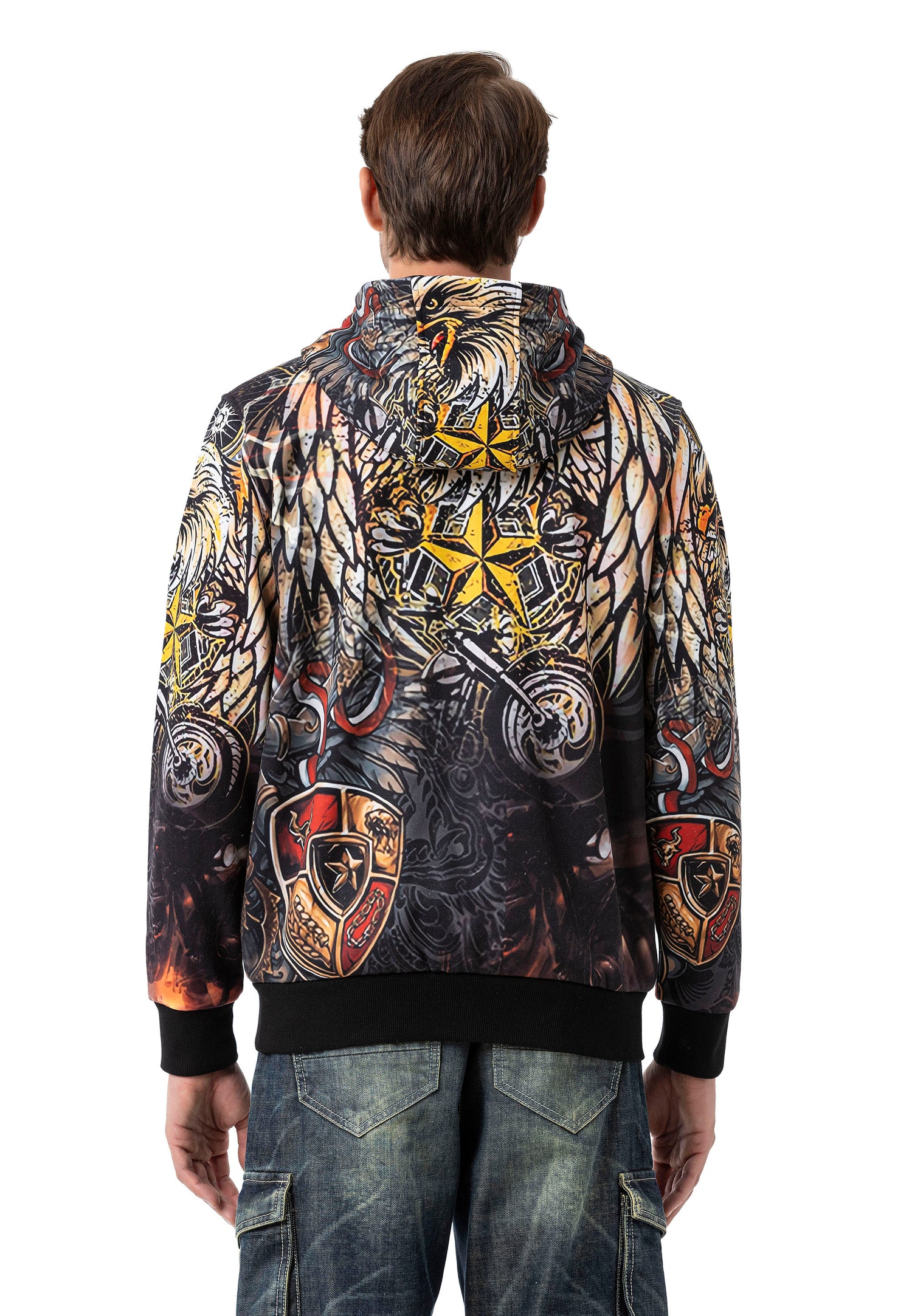 CL574 bluza męska z grafiką