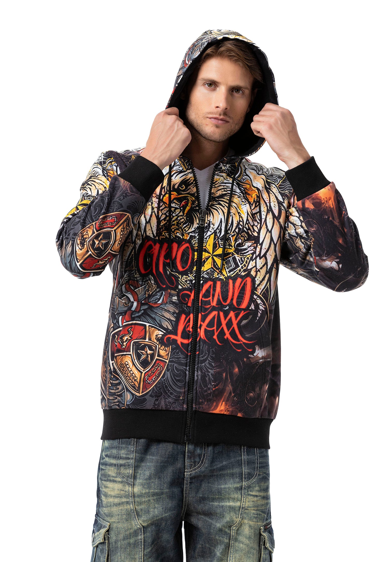 CL574 bluza męska z grafiką