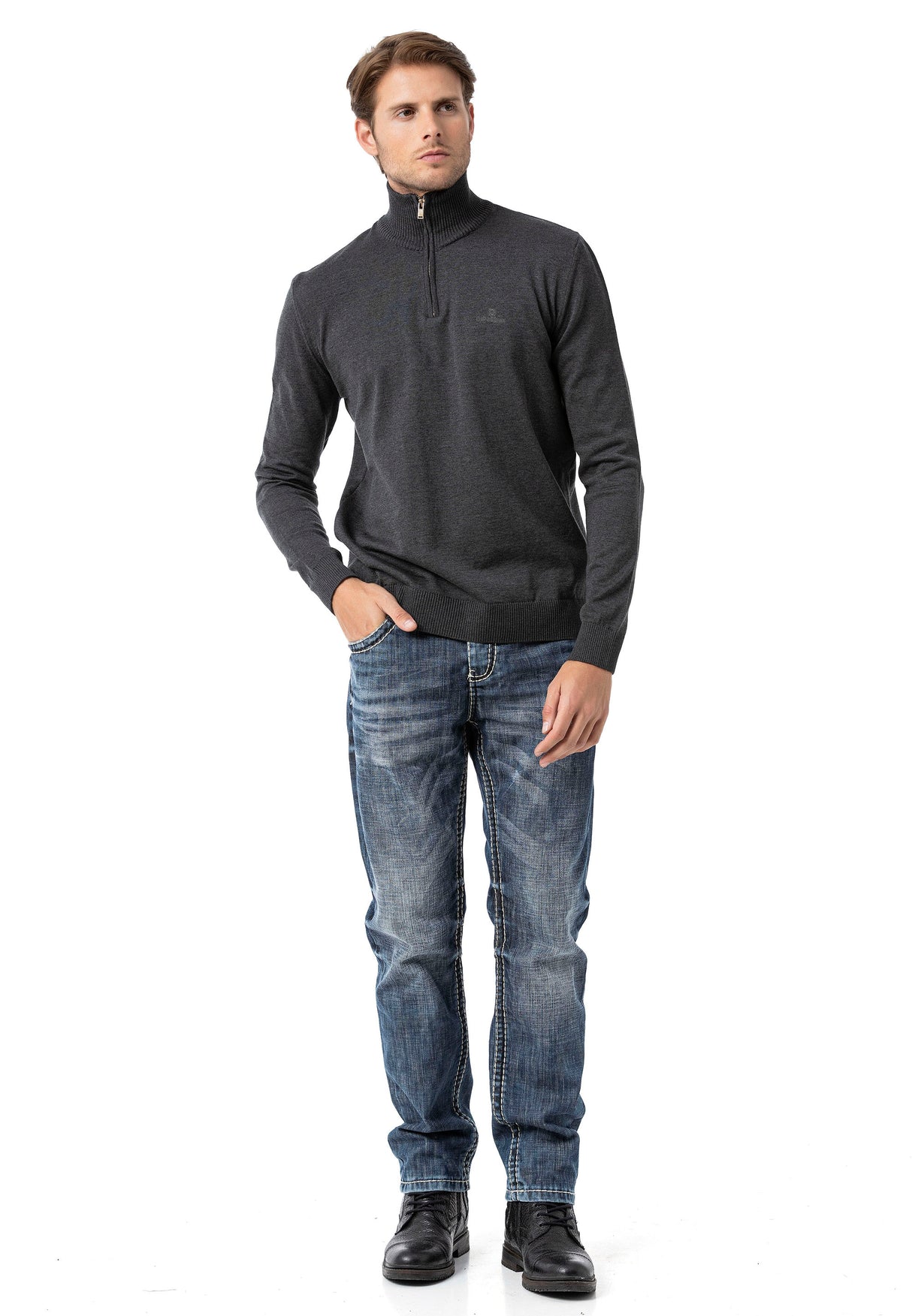 CP283 Jersey de Punto para Hombre