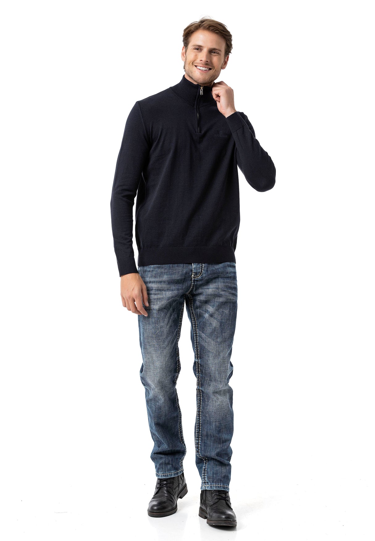 CP283 Jersey de Punto para Hombre