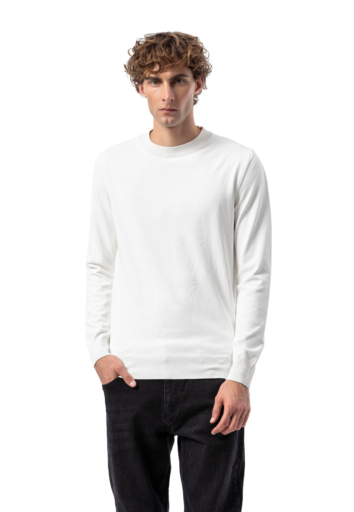 BP206 Pull homme Coupe régulière