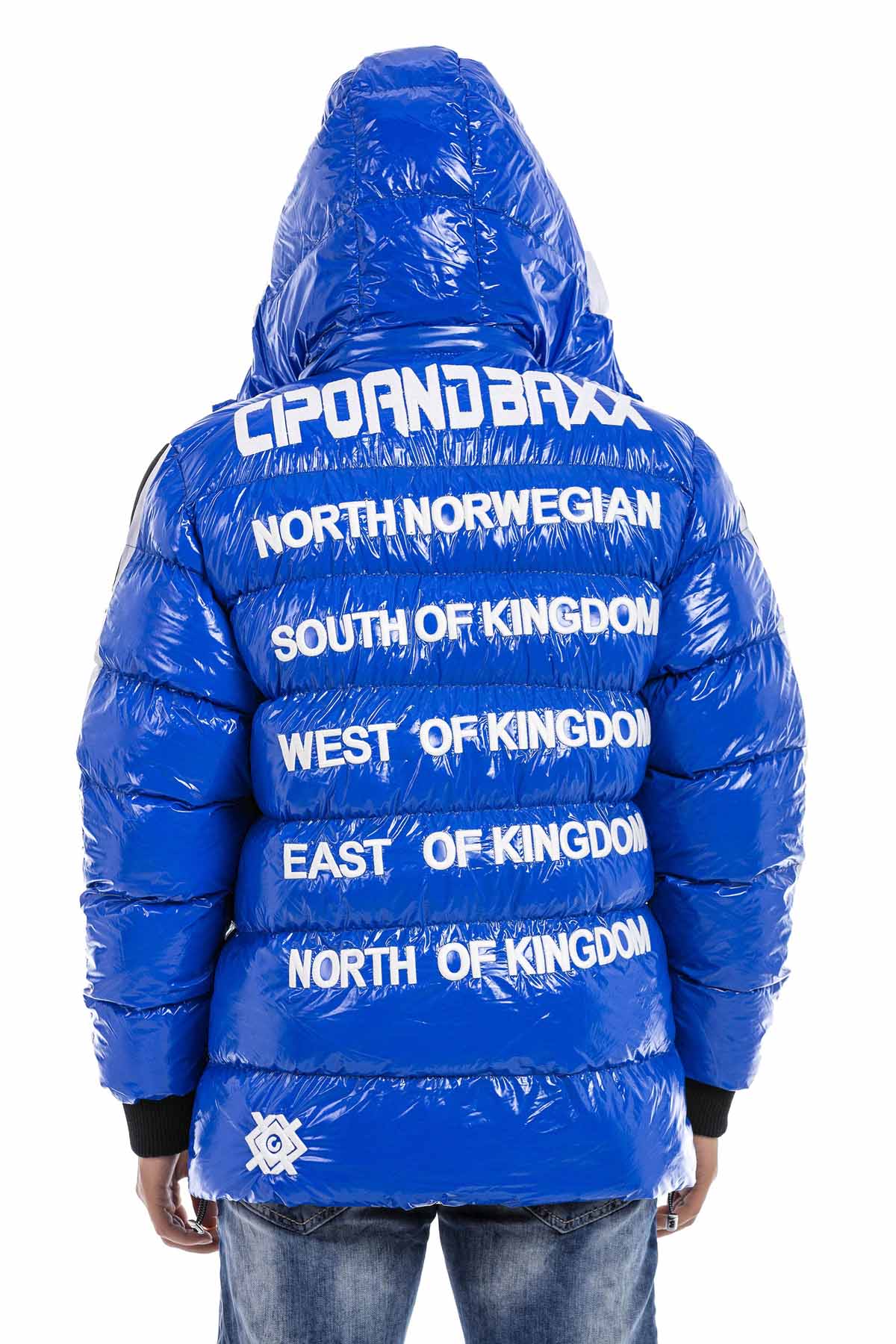 CM191 Herren Winterjacke – mit abnehmbarer Kapuze & funktionalen Details