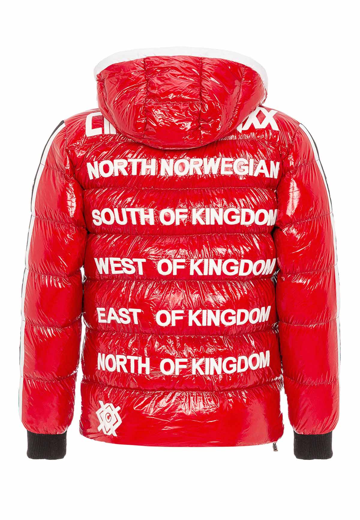 CM191 Herren Winterjacke – mit abnehmbarer Kapuze & funktionalen Details