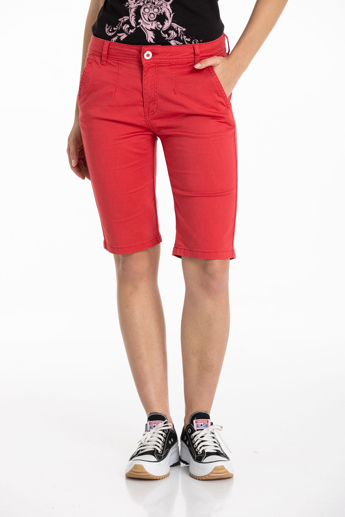 WK186 Damen Capri Shorts in modernem Schnitt